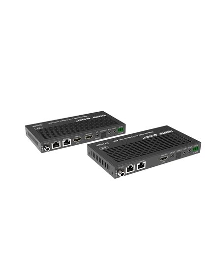 iTrans E100V3K-R HDMI 4K60 over HDBaseT Receiver (Rx), 100m for  4K/60Hz, POC, KVM, USB, 2 image