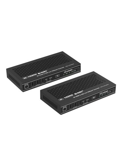 iTrans E90U8K HDMI 2.1 8K and USB over HDBaseT extenders (Tx and Rx), 90m for  8K/30Hz