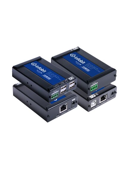 iTrans USB2-TR80 USB2.0 Extender kit, USB 2.0 480Mbps, USB 1.1, 80m, Black