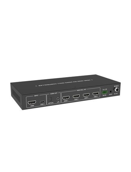 iWall 104C 4K60 HDMI Video Wall Controller, 1x HDMI and 1x USB C IN, 4x HDMI OUT., 3 image