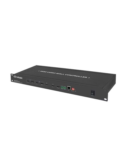 iWall 409R (Gen2) 4K60 HDMI Video Wall Controller, 4x HDMI IN, 2x DP IN,  9x HDMI OUT, Seamless, flexible layers, 2 image