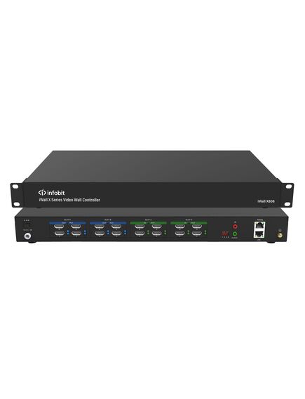 iWall X404 FHD HDMI Video Wall Controller, 4x HDMI inputs, 4x HDMI outputs, 2 image