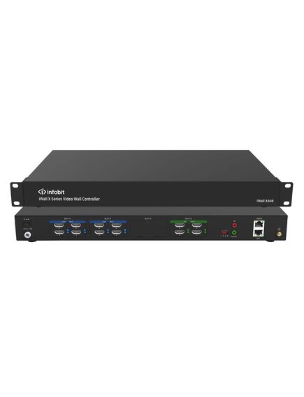 iWall X404 FHD HDMI Video Wall Controller, 4x HDMI inputs, 4x HDMI outputs, 3 image