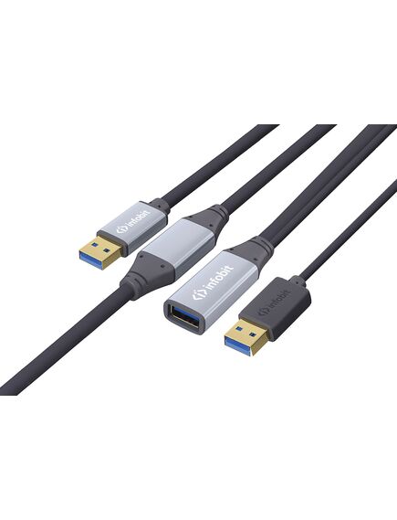 iCable- USB-ACC05 USB Extension Copper Cable, 5m, Type-A Male to Type-A Female, 5Gbps, Length: 5m, 2 image