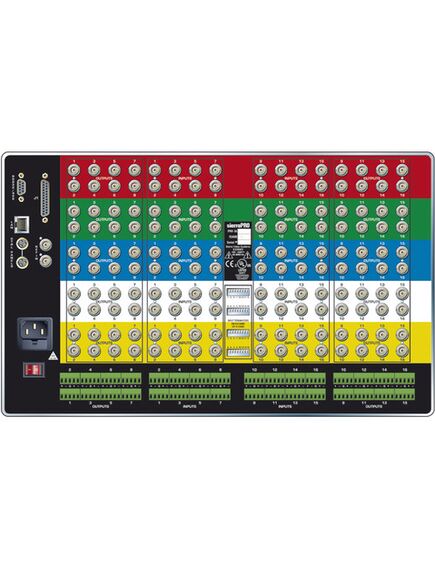 1616V5S-XL Sierra Video Pro XL Series 16x16 RGBHV Video Matrix Switcher with Balanced Audio (6RU)