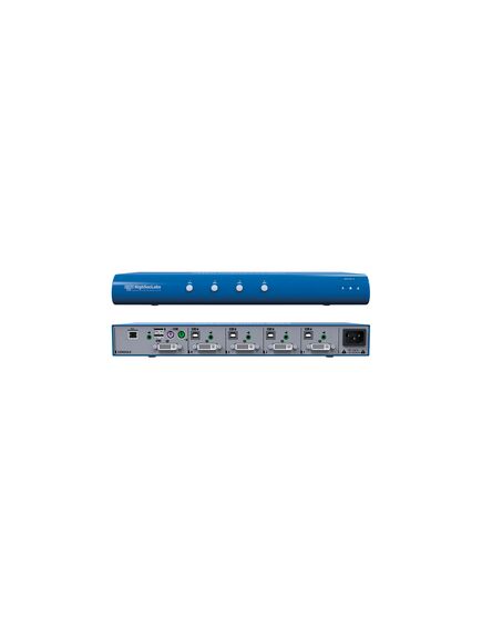 SK41D-3 UHD DVI-I KVM Switch, 4 Port