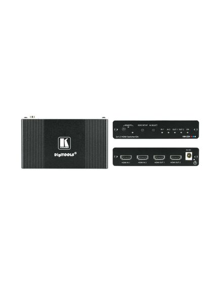 VM-22H 2x1:2 HDMI Distribution Amplifier