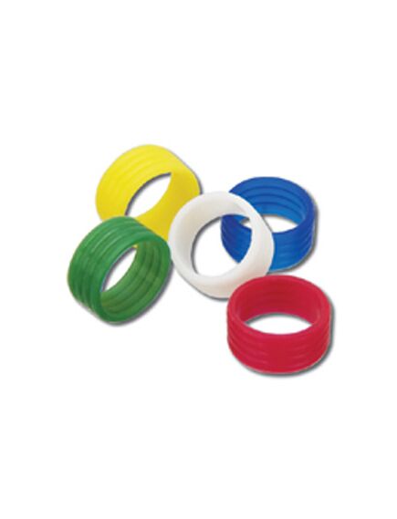 CRC-RED Colour Ring Compatible With Compression Connectors, Red, Colour: Red