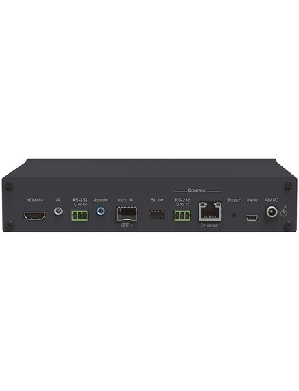 691 4K60 4:2:0 HDMI MM/SM Fiber Optic Transmitter with USB, Ethernet, RS–232, IR & Stereo Audio Embedding over Ultra–Reach HDBaseT 2.0, 3 image