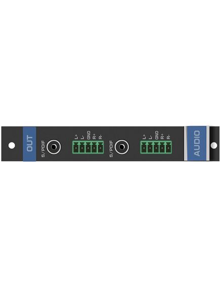 AAD-OUT2-F16 2-Channel Analog & Digital Audio Output Card, 2 image