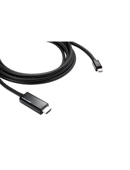 C-MDP/HM/UHD-6 Mini DisplayPort to HDMI 4K Active Cable 1.8 m, Black, Length: 1.8, 2 image