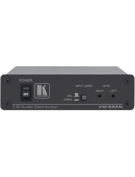 VM-50AN 1:5 Balanced & Unbalanced Stereo Audio Distribution Amplifier, 3 image