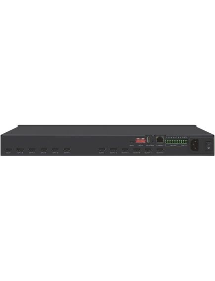 VS-66H2 6x6 4K HDR HDCP 2.2 Matrix Switcher with Digital Audio Routing, 3 image