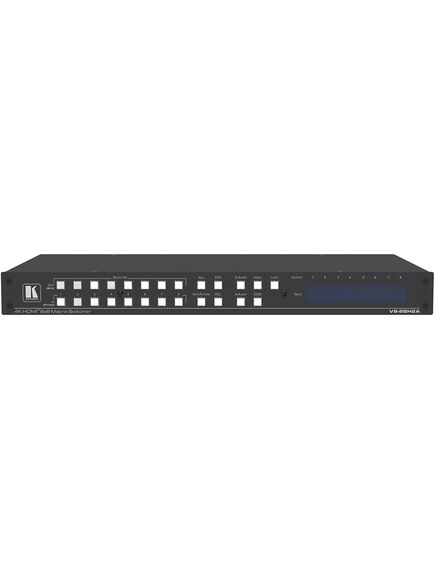 VS-88H2A 8x8 4K HDR HDCP 2.2 Matrix Switcher with Analog & Digital Audio Routing, 2 image