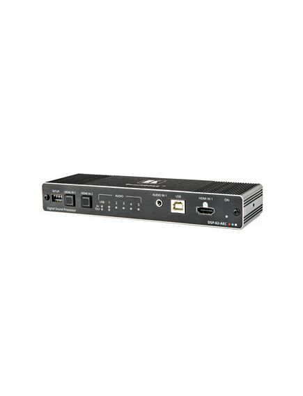 DSP-62-AEC 6x2 PoE Audio Matrix with DSP and AEC, 2 image