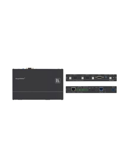 DIP-20 HDMI & Computer Graphics with Ethernet, Bidirectional RS-232 & Stereo Audio HDBaseT Transmitter & Step-In Commander, 2 image