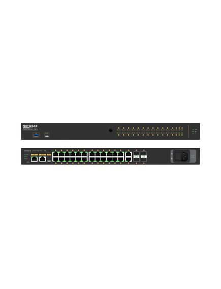 M4250-26G4F-PoE+/EMEA Managed Switch, 64 Port, 300W, EU, Version: EMEA Version