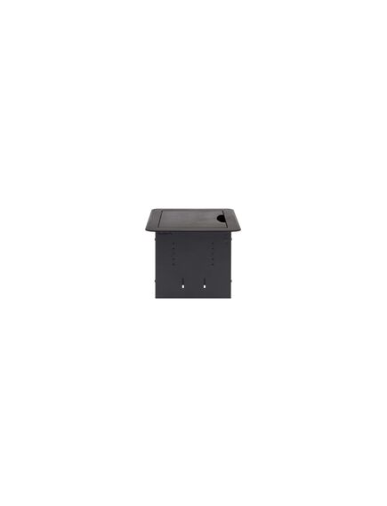 TBUS-1AXL(B) Table Top Enclosure, Black Sand Blasted Anodized Aluminium, Colour: Black Sand, 3 image