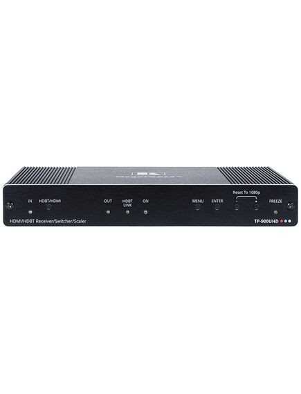 TP-900UHD Seamless HDBaseT and HDMI switch, HDMI receiver up to 4K/60 Hz (YUV 4:2:0), RS-232, IR, Ethernet and HDBaseT twisted pair audio, 3 image