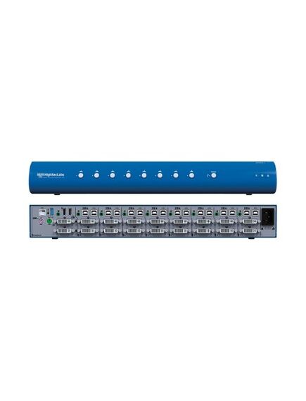 DK82DU-3 UHD DVI-I KVM switch, 8 Port