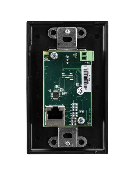 WP-571/US(B) Wall Plate Transmitter, 90/70m Transmission Range, Stereo Sound, Black Chassis Frame, 2 image