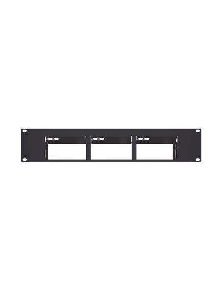 RK-CONNECT-PRO Rack Adapter, Black, 2U for Connect Plus Go